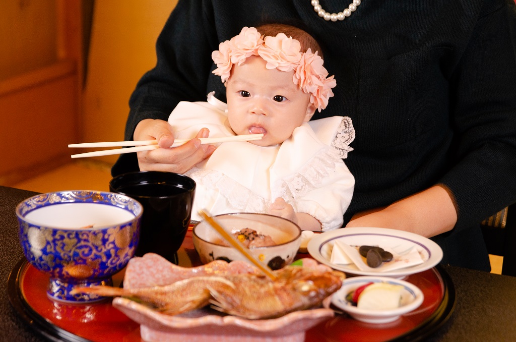 お食い初め　100日祝