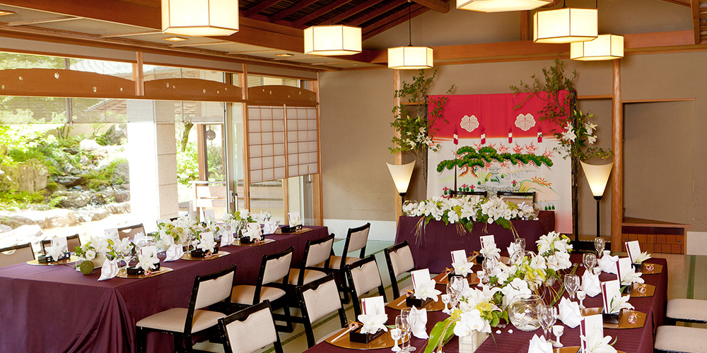 金沢　結婚式　和婚　和装　披露宴会場
